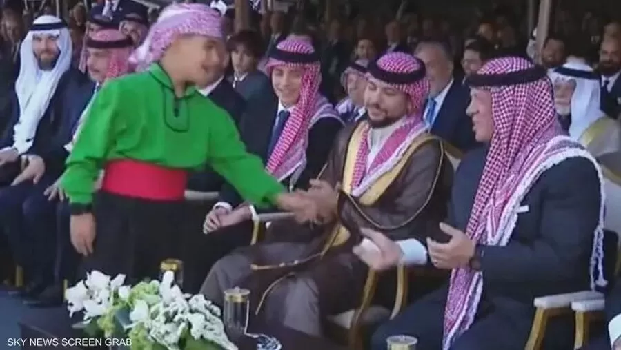 زفاف الأمير الحسين
غزلان الرمثا
ورقة الطفل للملك عبدالله الثاني