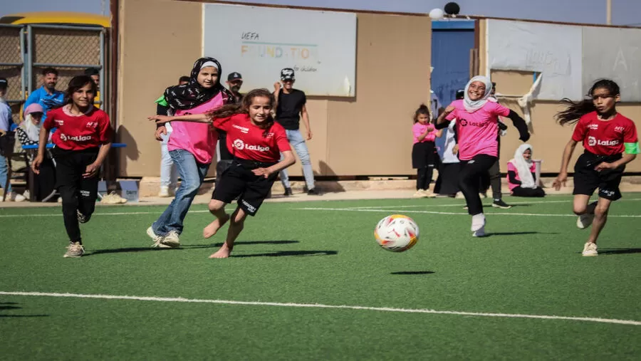 مدار الساعة,أخبار رياضية,#لاجئي_سوريا #الرياضة_للجميع #مشروع_لاليغا_الزعتري