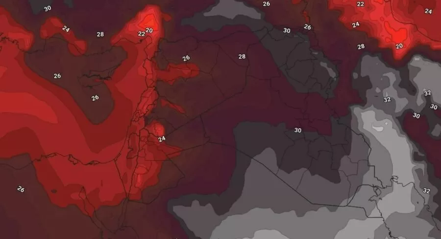 الطقس في الأردن
الحرارة في الأردن
الموجات الحارة