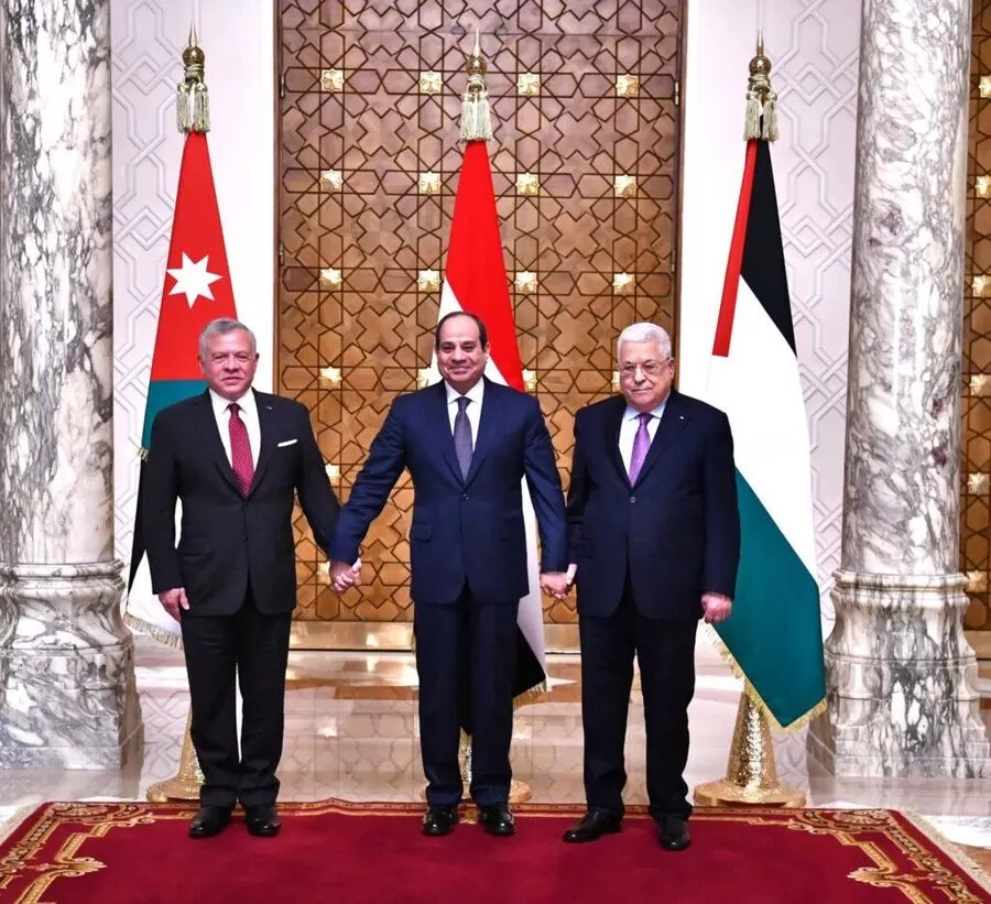 مصر,فلسطين,الملك عبدالله الثاني,الأردن,القضية الفلسطينية,معان,حل الدولتين,