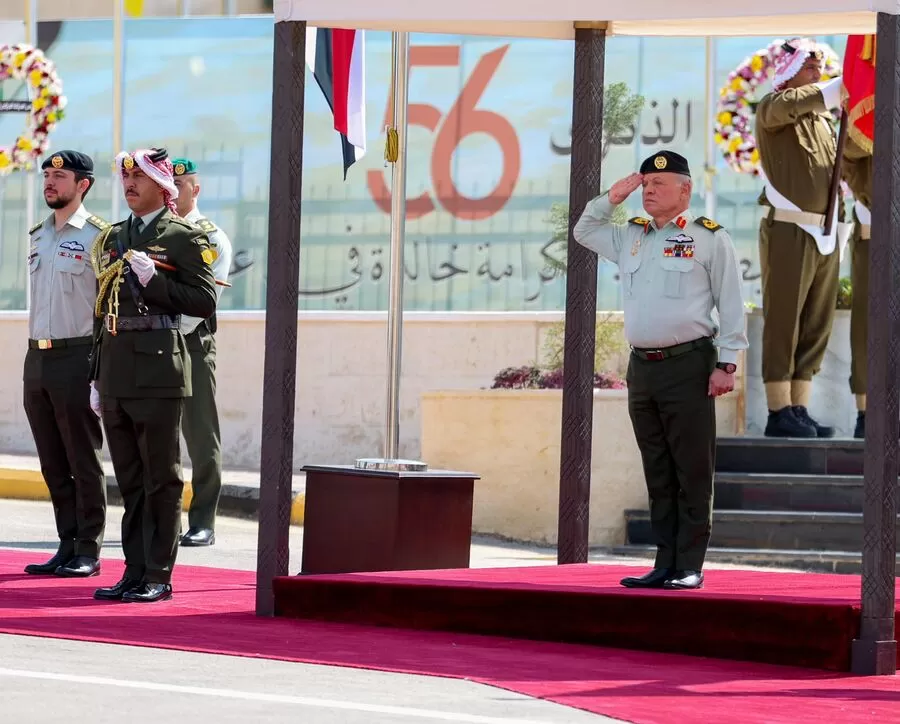 الجيش العربي,مدار الساعة,الملك عبدالله الثاني,القوات المسلحة,