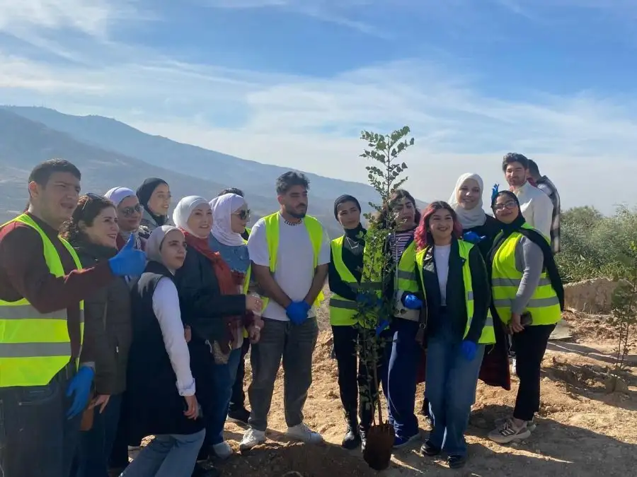 مدار الساعة,أخبار الجامعات الأردنية,يوم الشجرة,جامعة عمان الأهلية,التنمية المستدامة