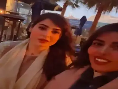 نورة الدوسري برفقة الأردنية رؤى الصبان: