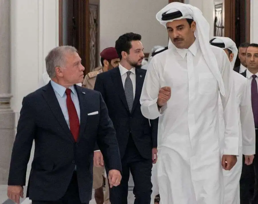 مدار الساعة,مناسبات أردنية,الملك عبدالله الثاني,الشيخ تميم بن حمد