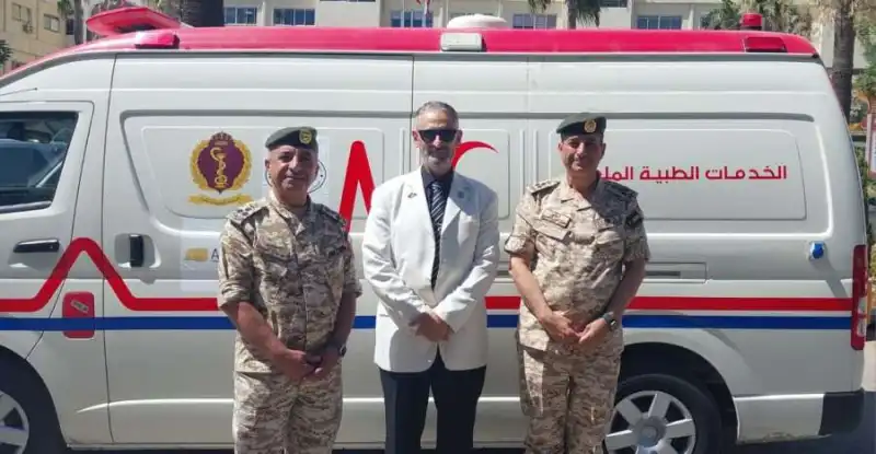 مدار الساعة,أخبار الأردن,اخبار الاردن,القوات المسلحة الأردنية,الملك عبد الله الثاني بن الحسين,مديرية الخدمات الطبية الملكية,الخدمات الطبية الملكية,القوات المسلحة,قطاع غزة