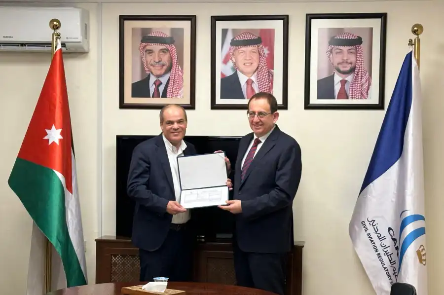 مدار الساعة,أخبار اقتصادية,الملك عبد الله الثاني,ولي العهد,الأمير الحسين بن عبد الله الثاني,هيئة تنظيم الطيران المدني