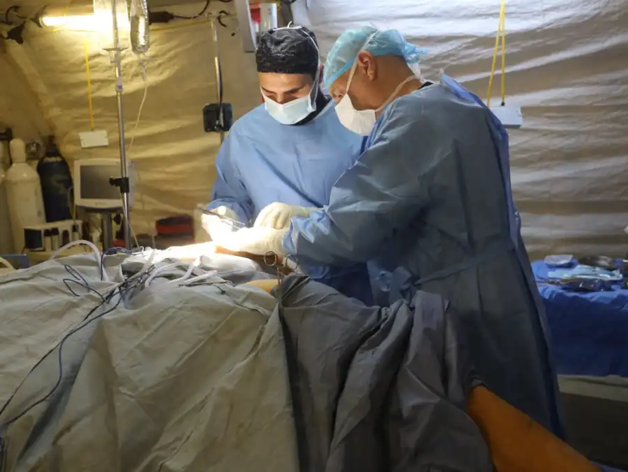 مدار الساعة,أخبار الأردن,اخبار الاردن,الملك عبدالله الثاني,قطاع غزة,المستشفى الميداني الأردني