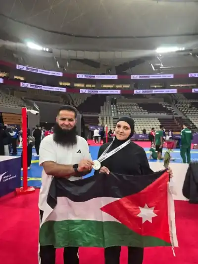 رها العدوان.. مبارك الميدالية الفضية (صور)