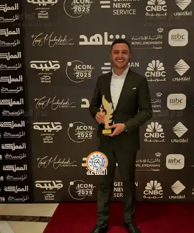 يزن النوباني يعلن فوزه بجائزة أفضل