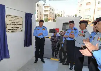 المعايطة يفتتح مركز دفاع مدني وادي