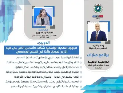 الدويري: الجهود الملكية الهاشمية شكّلت الأساس