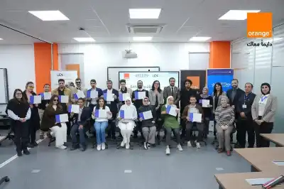 أورنج الأردن تختتم برنامج قادرون للأشخاص