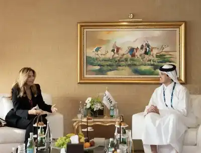 الأميرة غيداء طلال تشكر الشيخ ثاني