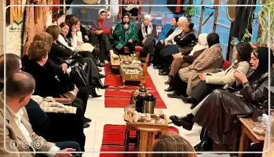 سنابل اليرموك تنظم سهرة في بيت