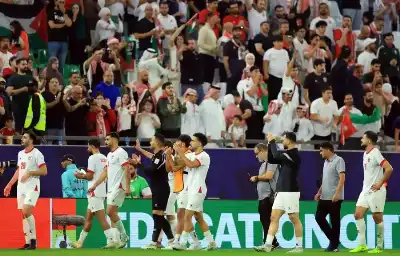 المنتخب الأردني يلتقي نظيره السعودي في