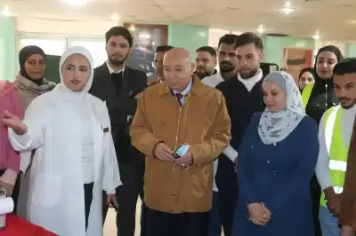رئيس جامعة مؤتة يفتتح اليوم الطبي