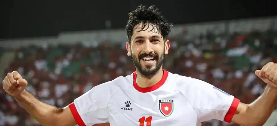 مدار الساعة,أخبار رياضية,ولي العهد,الأمير الحسين بن عبد الله الثاني,منتخب النشامى,يزن النعيمات