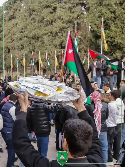 الجامعة الأردنيّة ترتدي ثوب الفرح ابتهاجا