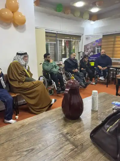 جمعية لأجلكم نسعى للخير تستضيف أشخاصا