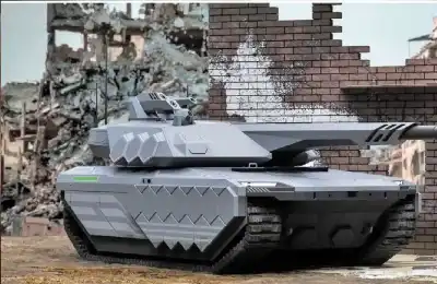 دبابة المستقبل بمحرك هيدروجيني وتقنيات تخف