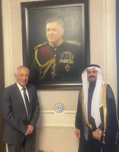 أمجد الشرعة يبرق إلى يوسف العيسوي