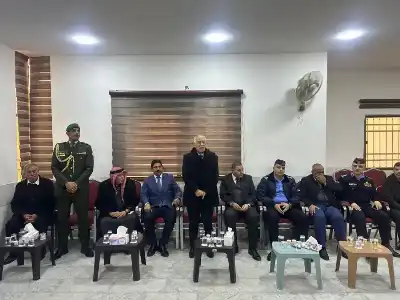 الديوان الملكي يعزي عشيرة الرواحنة (صور)