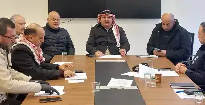 محافظ جرش يتابع مجريات العمل خلال