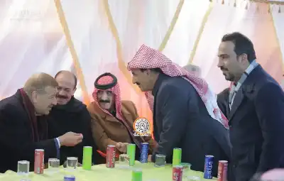 السرحان يولم للدغمي وشخصيات أردنية (صور)