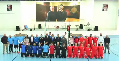 جامعة البترا تنظم مباراة ودية مع