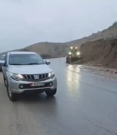 بلدية بيرين تتعامل مع آثار السيول