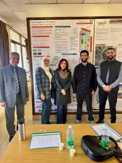 جامعة الزرقاء تشارك في مناقشات مشاريع