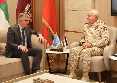 الحنيطي يستقبل وكيل الأمين العام لشؤون