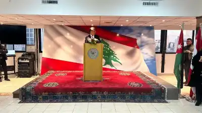 وزير الإعلام اللبناني يلتقي جالية بلاده