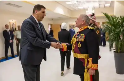 الملك في إربد.. هذا المشهد كان