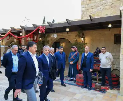 حسان يزور فندق ومنتجع حياة زمان