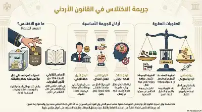 السلسلة القانونية (110): جريمة الاختلاس وأركانها
