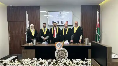 أشرف النعيمات.. مبارك الماجستير