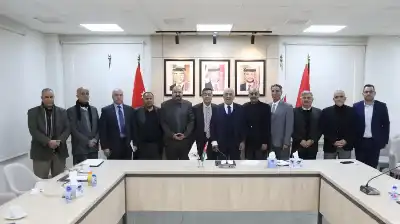 المعايطة يلتقي رفاق السلاح (صور)