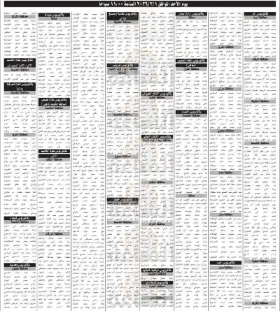 دوائر حكومية تدعو مئات الأردنيين لاختبار
