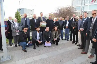 الشواربة يلتقي السفير الألماني ويبحث معه