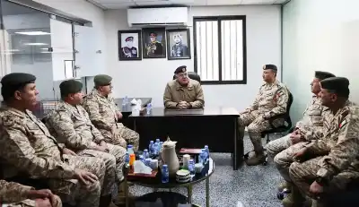 اللواء الحنيطي يفتتح سوق العيص التجاري