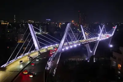 إغلاق جسر عبدون جزئيا من جهة