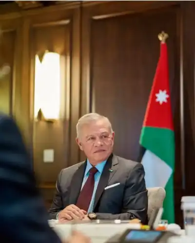 الملك يتلقى اتصالا من المستشار الألماني