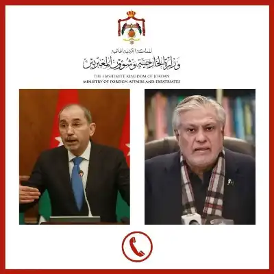 الصفدي يبحث ونظيره الباكستاني التصعيد الخطير
