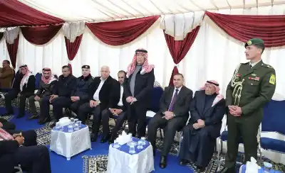 الديوان الملكي يعزي عشيرتي الغويري والشحاحدة