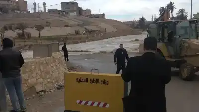 معان: إعادة فتح طريق قرى النعيمات