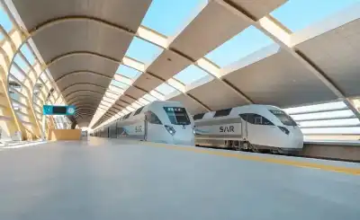 الخطوط الحديدية السعودية تطلق 5 مسارات