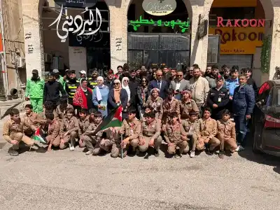 انطلاق حملة نظافة بيئية في لواء