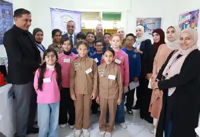 المعرض التكنولوجي والروبوتكس في مدارس المملكة