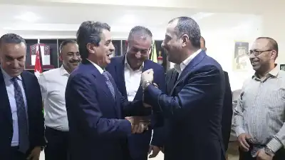 الوزير العدوان والمستشار الخلايلة في نادي